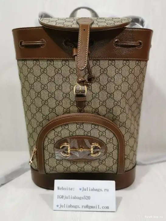 First bag ru backpack 1955 GUCCI Horsebit 0704